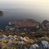  Sunset over Dubrovnik